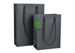Paper Gift Retail Shop Bags With Handles Lightweight Custom Size / Color