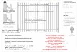 Customized Black Zinc Steel Metal Garrison Fence Panels Maintenance Free