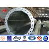 Buy cheap 60ft 65ft Bitumen Burial Type Galvanised Steel Tubular Pole For Transmission from wholesalers