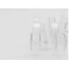 Buy cheap SGS OEM PMMA Injection Molding Transparent EDM Table Feet Protectors from wholesalers