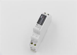 Wholesale 220V/230V 1 Phase 2 wires DIN Rail Smart KWH Energy Meter 5(30)A from china suppliers
