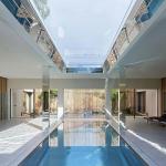 Private Villa Garden Acrylic Glass Pool Resistant To Weather Floor Swimming Pool