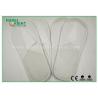 Buy cheap White Disposable Hotel Slipper / Closed toe One Time Use Nonwoven Slipper EVA Sole from wholesalers