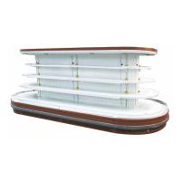 Buy cheap Oval Island Multideck Open Showcase Chiller With Brilliant LED Lights product