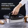 Buy cheap 304 Ss Metal Freezer Storage Containers 350ml Steel Freezer Containers from wholesalers