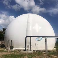 Buy cheap 5000m3 Dual Membrane Biogas Balloon Ground Mounted For Methane Storage product