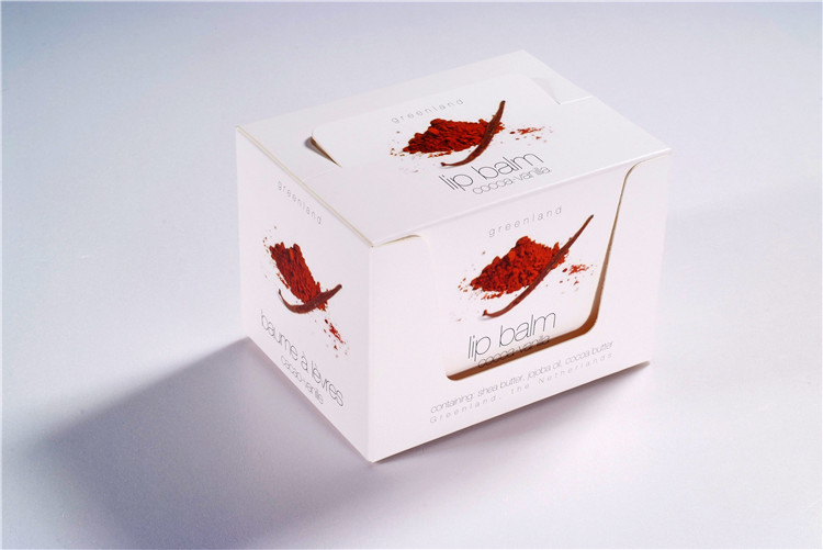 Custom 400GSM Coated 1 Side Display Carton Box Auto Locking Bottom Package