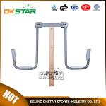 china outdoor park gym equipment park wood outdoor leg press machine