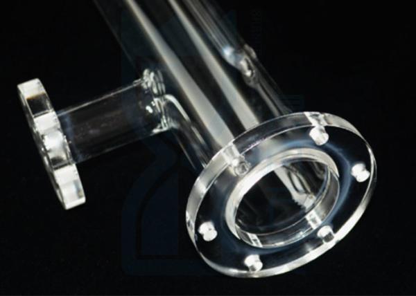 Buy cheap Morse 6.5 Sio2 2.2g/Cm3 Quartz Tube Flange from wholesalers