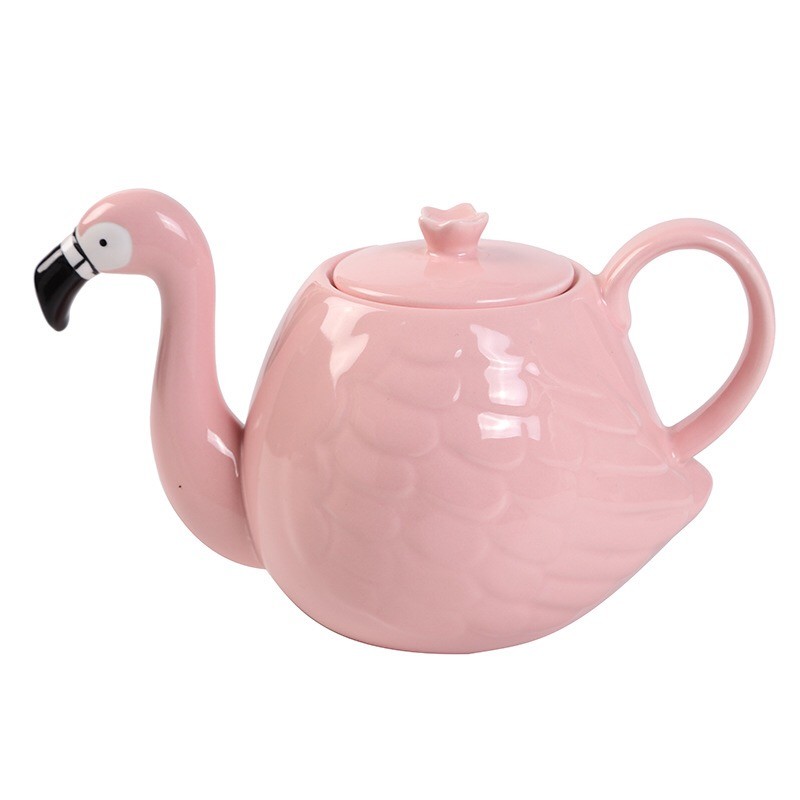 Gift Catering Cafe Store 305ml Flamingo Tea Set
