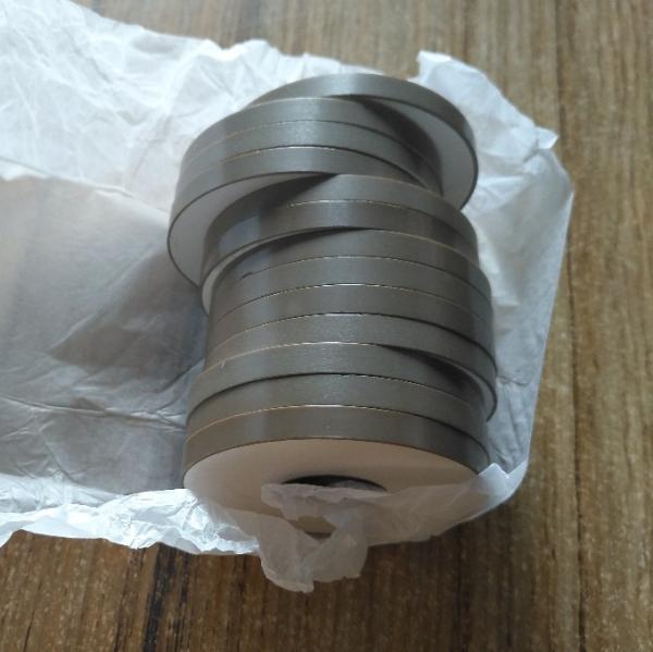 Buy cheap 50x17x5mm P8 Piezoelectric Ceramics Ring Plate Customized Size / Shape from wholesalers