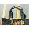 Buy cheap Black Oxford Non Woven Tote Bags Multi Pockets Three Dimensional Soft Body from wholesalers