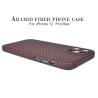 Buy cheap iPhone 12 Pro Max Red Camera Full Protection Aramid Fiber Case from wholesalers