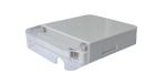 SC 8 Port Fiber Termination Box White Outdoor For 3.0X2.0Mm Drop Cable