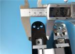 40mm Casting Zinc alloy 3D Concealed Hinges Chrome Painted Surface Finish