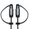 Buy cheap Factory Outlet Toslink Black PVC OD4.0mm 2.2mm Core Fiber Digital Cable For Mini Player CD Soundbar from wholesalers