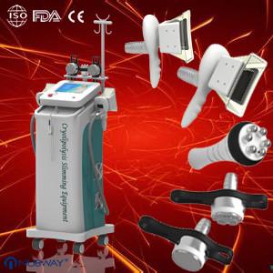 Quality Tripolar RF 40KHZ Cavitation Cryolipolysis Slimming Machine / Device For Beauty Skin SPA for sale
