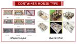 Large Flat Pack Folding Container 40ft Luxury Modular Mobile Prefabricated House