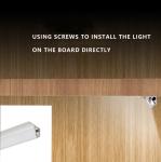 Led Under Cabinet Lighting Battery Dimmable Modern 3500K LED Cabinet Light For