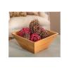 Buy cheap Organic Square Kitchen Bamboo Salad Bowl Set with Two Servers from wholesalers