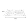 Buy cheap Electrolytic Polishing Kitchen Sink Accessories 304 Stainless Steel Metal Wire Sink Bottom Grid from wholesalers