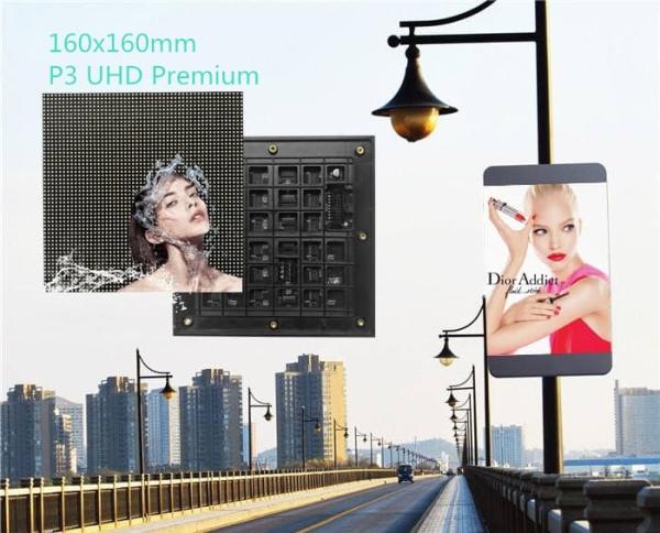 Buy cheap RGB Large Outdoor LED Display Screens / Electric Outdoor Digital Display Board from wholesalers