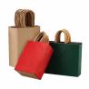 Buy cheap Custom Printed Recyclable Shopping Clothing Gift Bag Kraft Paper Bags with Your Own Logo from wholesalers