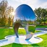Buy cheap Modern Garden Abstract SS Outdoor Metal Sculpture from wholesalers