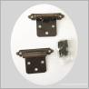 Buy cheap Self Closing Commercial Spring Loaded Door Hinges For Furniture Hardware Bright Brass Plated from wholesalers