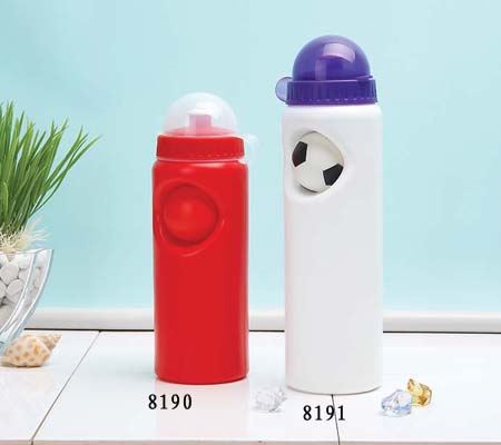 850ml football style water bottles for World Cup, plastic sport water bottle