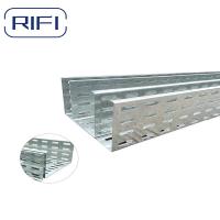 Buy cheap Wire Mesh Tray Cable Wire Perforated Cable Tray 50-200mm Height product
