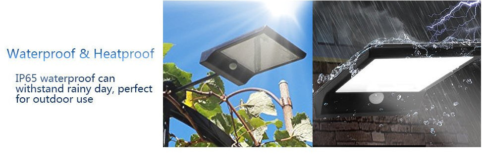 Best price 36 LED solar light motion sensor garden wall light mini solar powered led light IP67 6v 3.8W