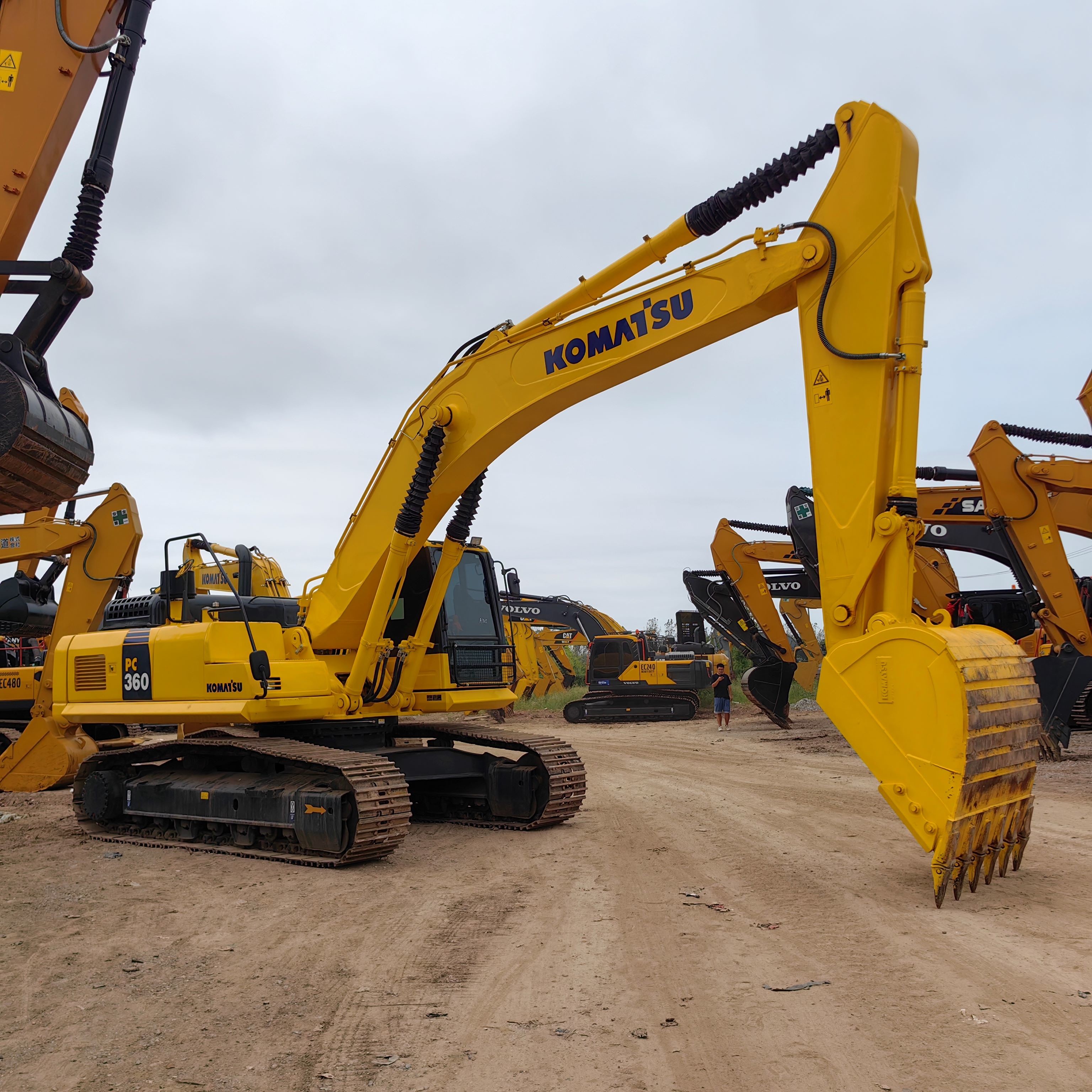 Original Komatsu PC360-MO Used Excavator Construction Machinery PC360 Crawler Excavators in Stock