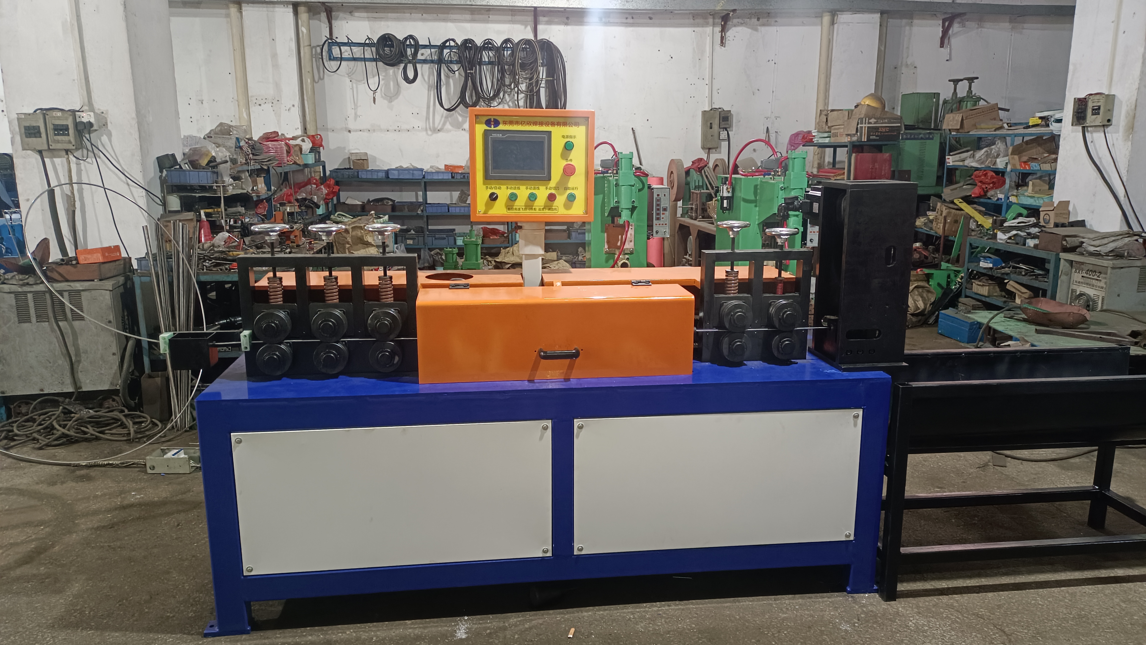 Custom High Power Servo Straightening Machine for Round Wire Stainless Steel Wire YXS-509