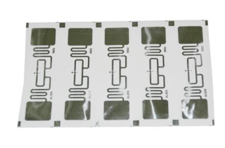Buy cheap Higgs 9 Passive Printable RFID Tags Inlay In Roll 21.2X73.5mm from wholesalers