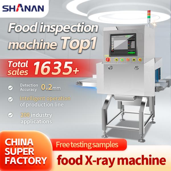 Buy cheap Safety Detector Machine Food Inspection X Ray Machine For Food Industry Foreign Object Detection from wholesalers