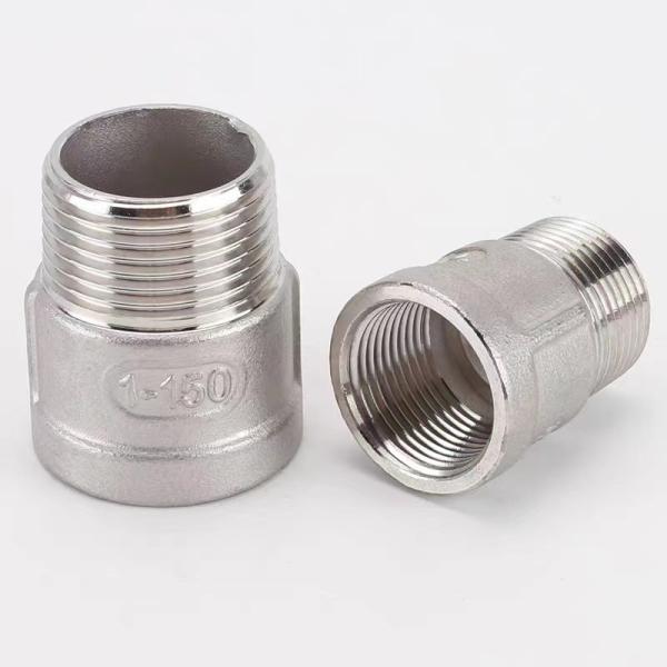 Buy cheap 1''-8'' Stainless Steel Pipe Fitting Reducing Adapter 1/8" NPT Male X 1/4" NPT Female from wholesalers