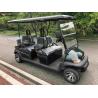 Buy cheap 4 Seater Park Golf Cart Electric for Sightseeing , Utility Golf Car with Aluminium Cargo Box from wholesalers