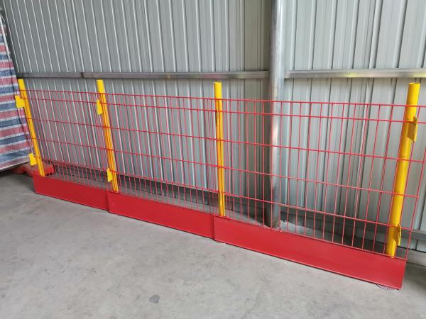 Buy cheap Steel 5 Feet High Temporary Edge Protection Barriers Assembled from wholesalers