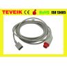 Buy cheap HP invasive blood pressure cable round12pin for Utah transducer , HP IBP adapter cable from wholesalers