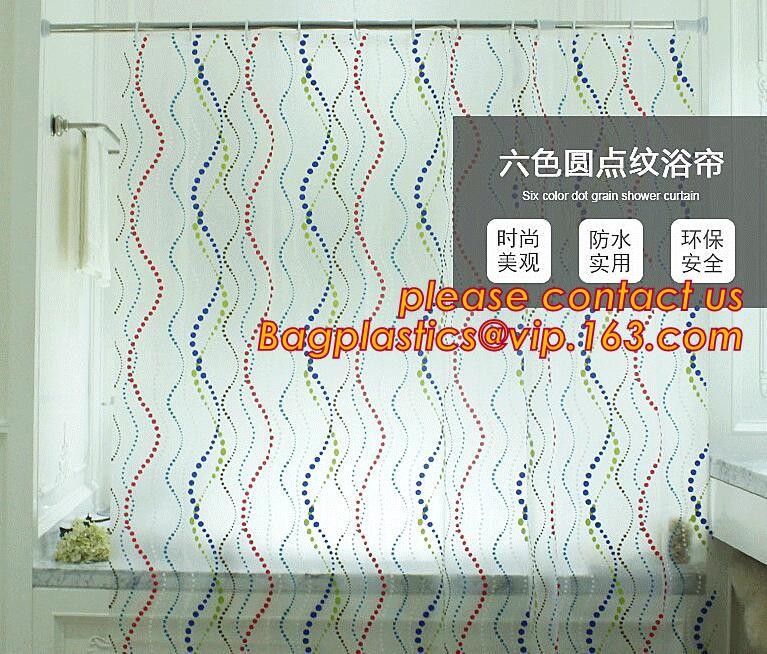 Stripe Hotel White Polyester Jacquard Shower Curtain,180x180cm maple leaf PEVA theme bathroom accessories shower curtain