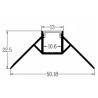 Buy cheap Electrophoresis Aluminum LED Profiles from wholesalers