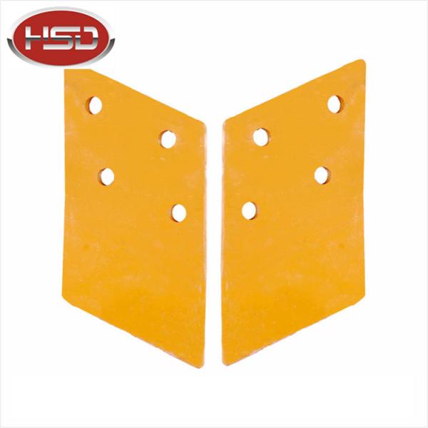 Buy cheap PC56 excavator bucket parts side cutter with 4 holes from wholesalers
