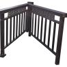 Buy cheap Residential Soundproof Customized Size Fence Panel Wrought Iron Steel Fence from wholesalers