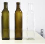 Glass Kitchen Bottle for Seasoning Acceptable OEM/ODM Glass Collar Olive Oil