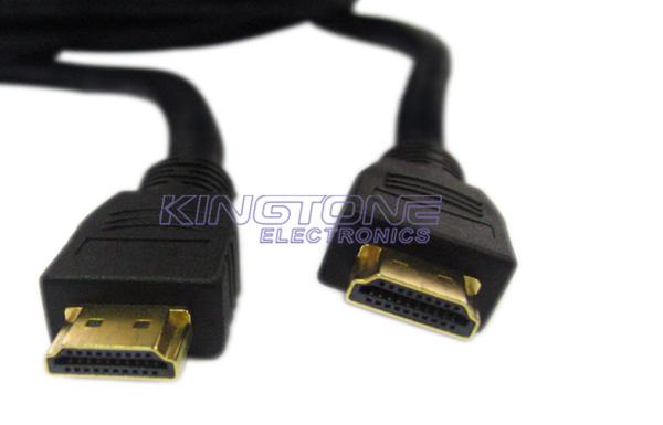 Buy cheap 26 AWG Type A High Speed HDMI Cables , 7×0.16mm Stranded TC Foamed PE Black PVC from wholesalers