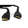 Buy cheap 26 AWG Type A High Speed HDMI Cables , 7×0.16mm Stranded TC Foamed PE Black PVC from wholesalers