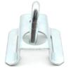 Buy cheap Stainless Steel Material Fiber Optic Accessories Hoop Fastening Retractor 600n from wholesalers