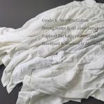 Factory full cotton cutting used clothes cutting T-shirt rags color white scrap