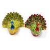 Buy cheap Beautiful peacock jewelry gift boxes alloys pewter peacock mini jewelry box from wholesalers